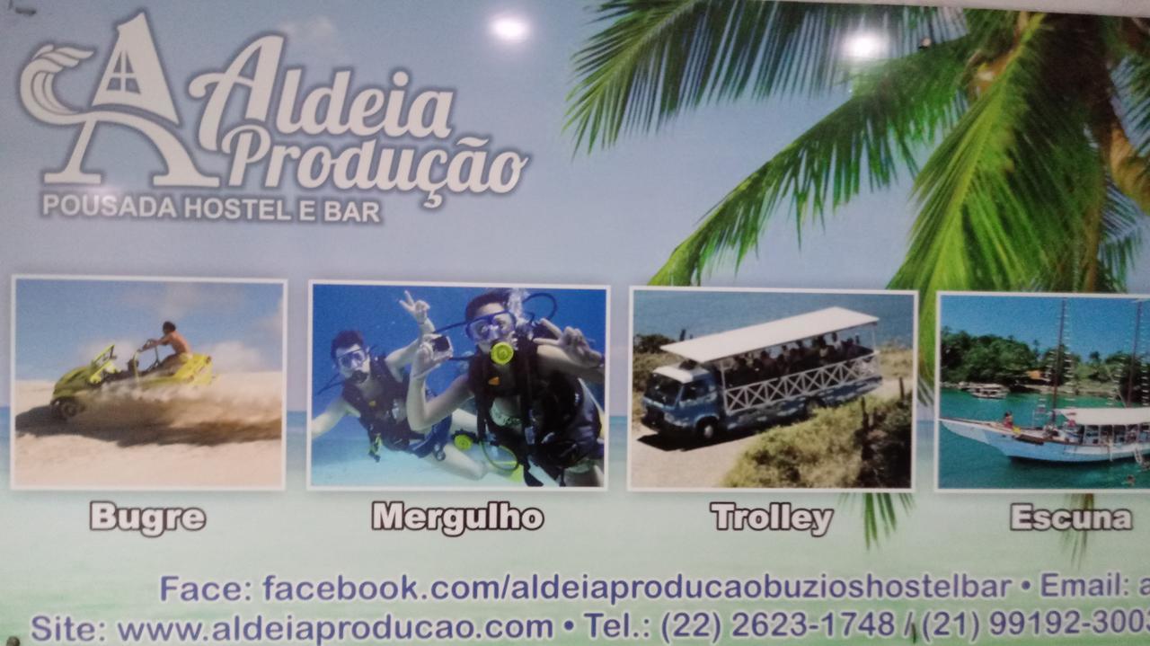 Pousada Hostel E Bar Aldeia Producao Búzios Zewnętrze zdjęcie